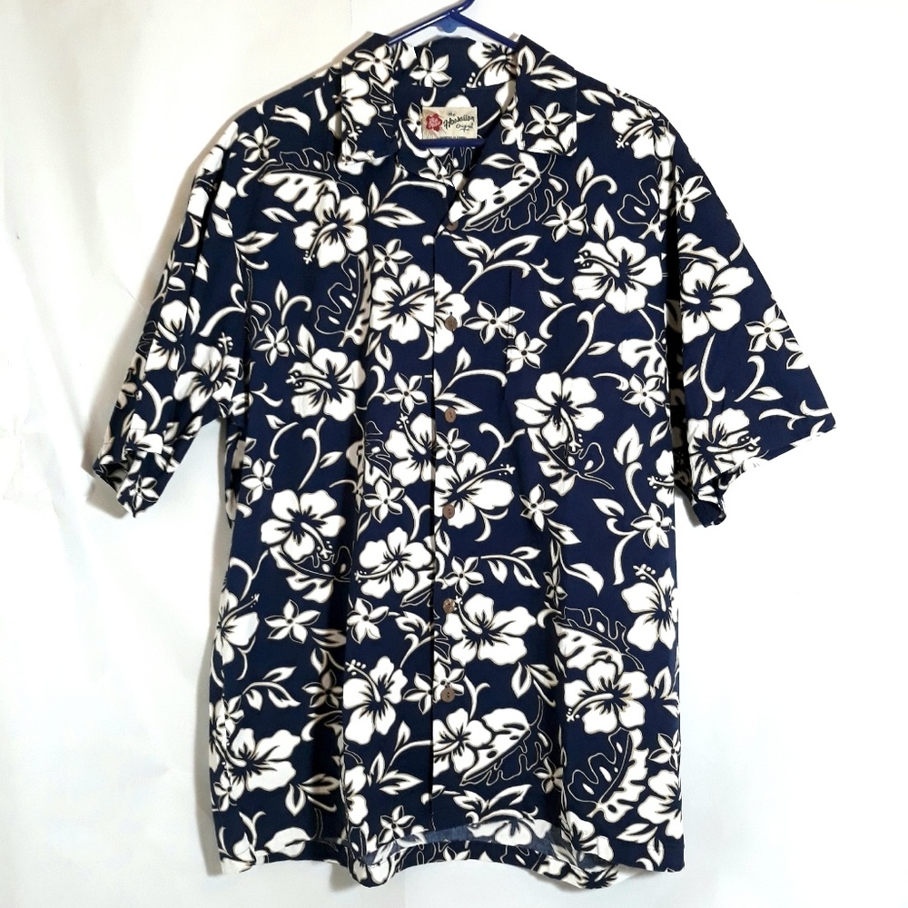 Vintage 90s Men's XL Hawaiian Shirt